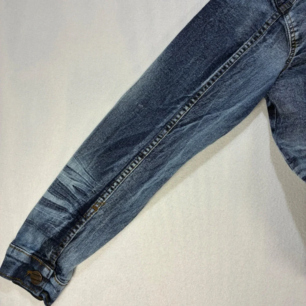 FWRD Denim Distressed Jean Jacket Boys Streetwear XL 18-20 Blue